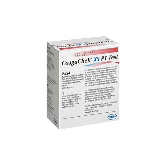 COAGUCHEK XS BLOOD TEST STRIPS (48)