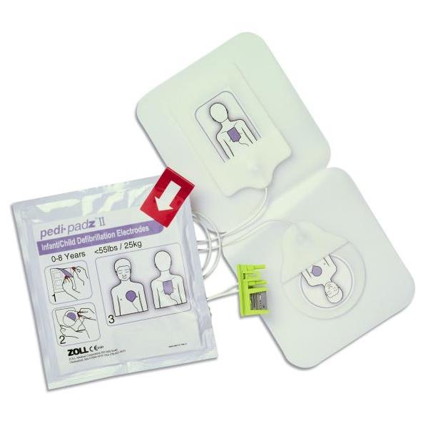 DEFIBRILLATOR ZOLL PADS PEDI-PADZ II PAEDIATRIC