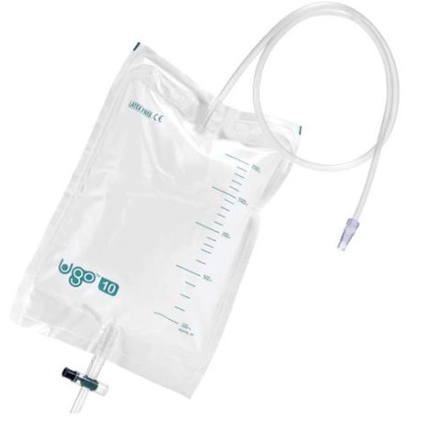 BAG URINE DRAINAGE UGO10 2L 90CM T-TAP N/S (10)