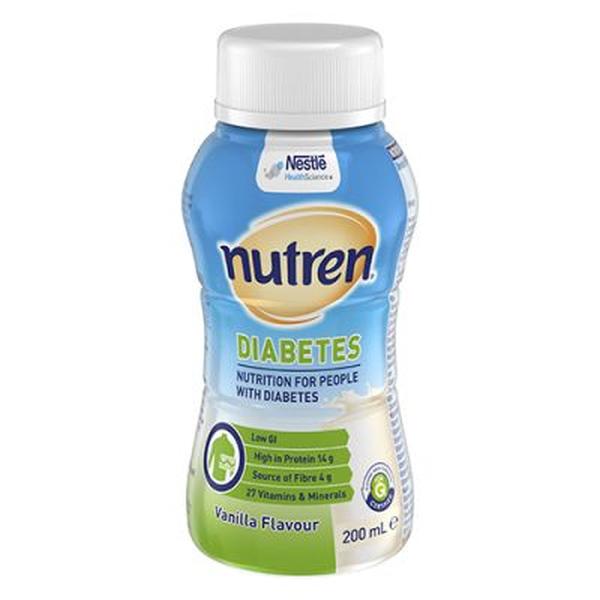 NUTREN DIABETES 200ML VANILLA BOTTLE (24)