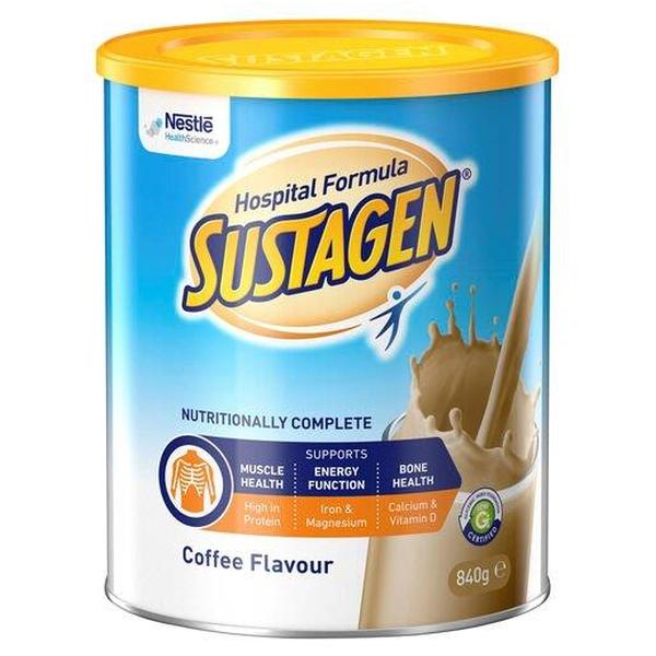 SUSTAGEN HOSPITAL ACTIVE FORMULA COFFEE 840G