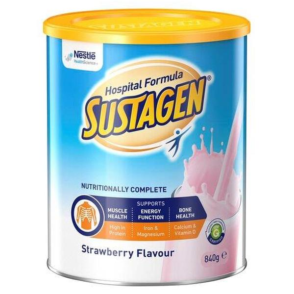 SUSTAGEN HOSPITAL ACTIVE FORMULA STRAWBERRY 840G