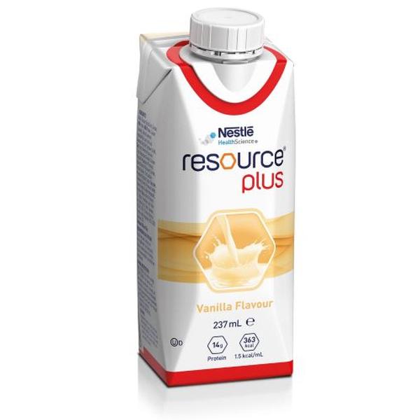 RESOURCE PLUS VANILLA 237ML PROTEIN DRINK