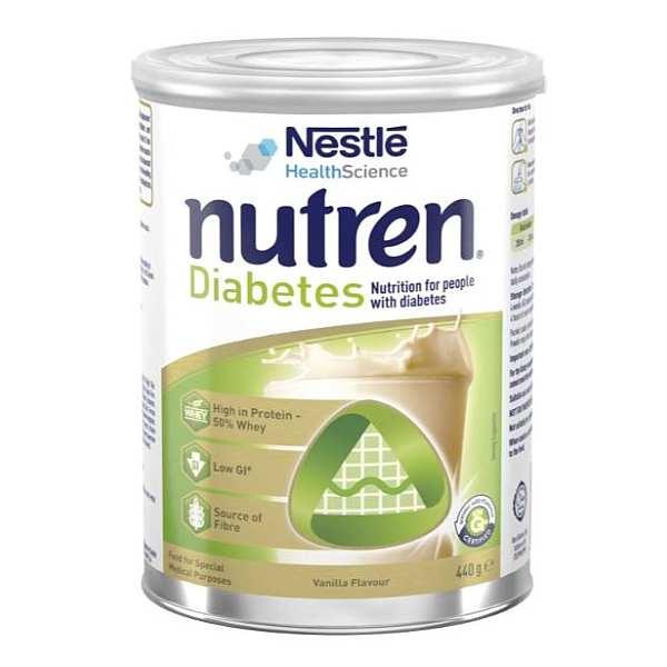 NUTREN DIABETES 440G VANILLA POWDER