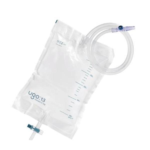 BAG URINE DRAINAGE UGO13 2L 90CM T-TAP ST. (10)