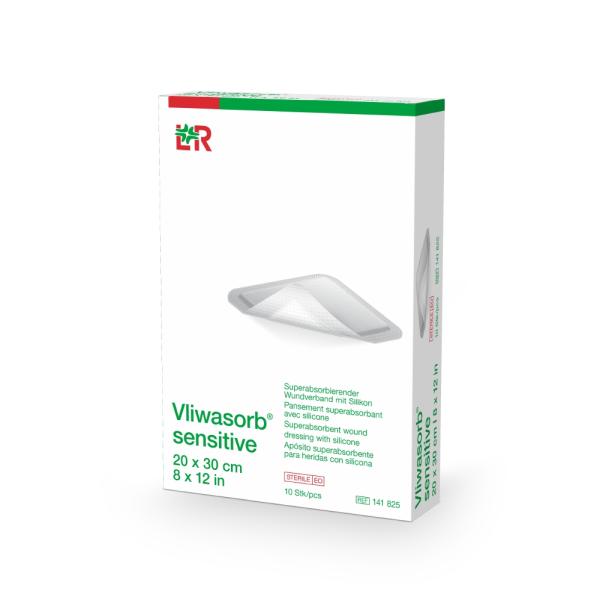 VLIWASORB PRO SENSITIVE SA DRESSING 20X30CM (10)