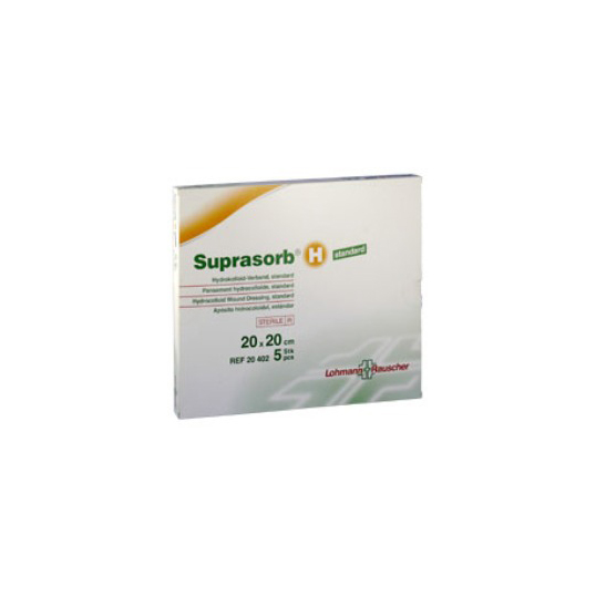 SUPRASORB H 10X10CM 10's  STD  HYDROCOLLOID