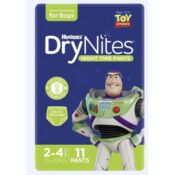 HUGGIES DRYNITES PANTS BOY 13-20KG (3X11)