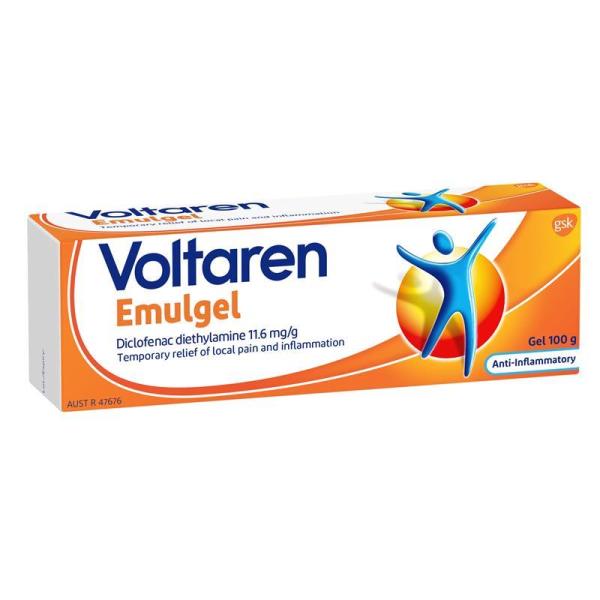 VOLTAREN EMULGEL 100G ANTI-INFLAMMATORY