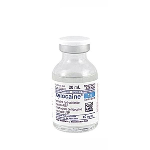 XYLOCAINE 1% PLAIN 5X20ML POLYAMP