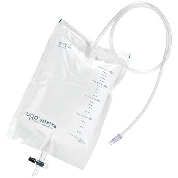 BAG URINE DRAINAGE UGO10 XTRA 2L 120CM TT N/S(28)