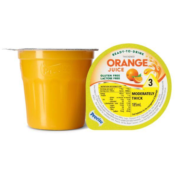 PRECISE THICK JUICE ORANGE LEVEL 3 185ML(12)