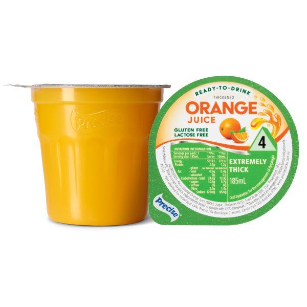 PRECISE THICK JUICE ORANGE LEVEL 4 185ML(12)