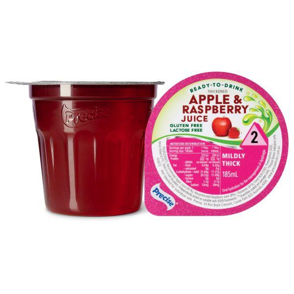 PRECISE THICK JUICE APP/RASP LVL 2 185ML(12)