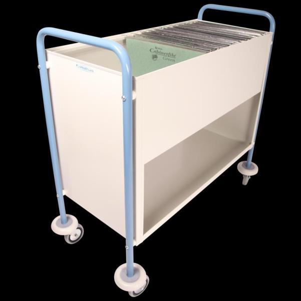 TROLLEY FILE FOR MEDICAL RECORDS