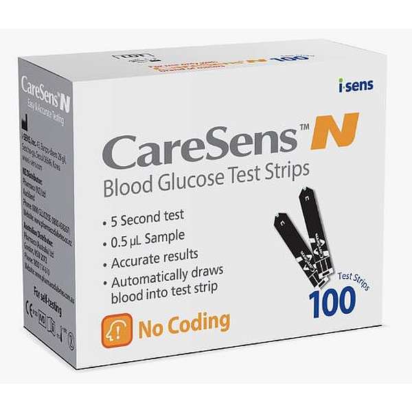 CARESENS N TEST STRIP (50X2)