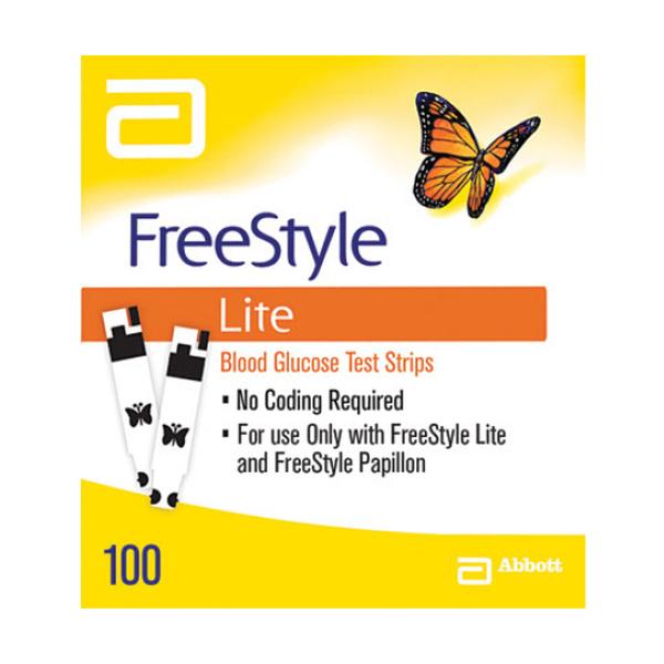 BSL TEST STRIP FREESTYLE BLOOD GLUCOSE LITE (100)