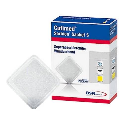 CUTIMED SORBION SACHETS 10X10CM (10)