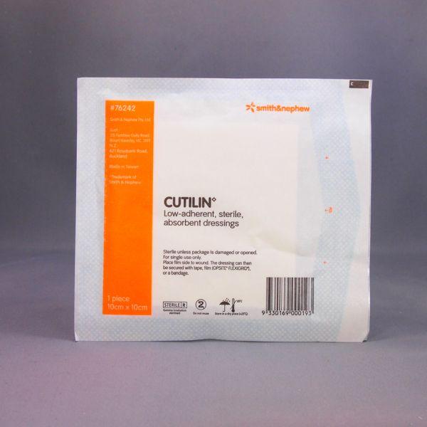 CUTILIN DRESSING 10 X 10 PACK OF 100 STERILE