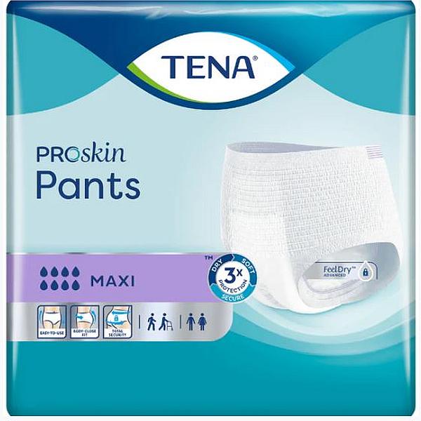 TENA PANTS MAXI MEDIUM (10/PK X 4PK)