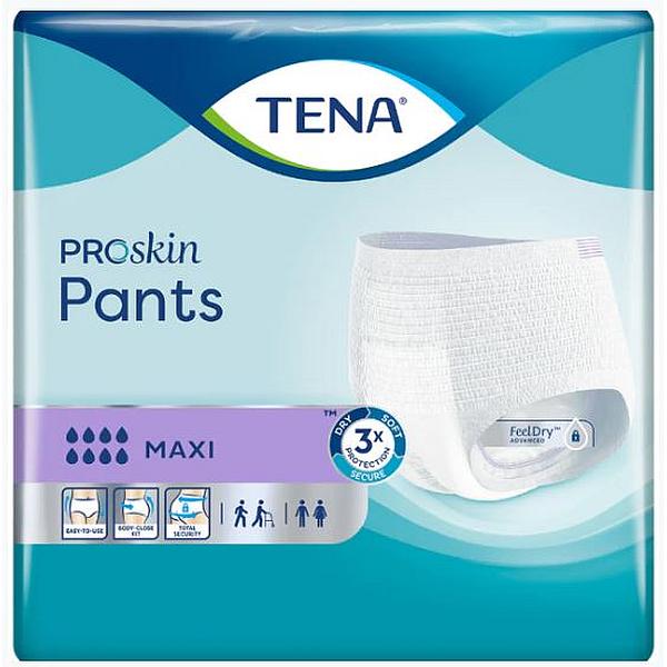 TENA PANTS MAXI LARGE (10/PK X 4PK)