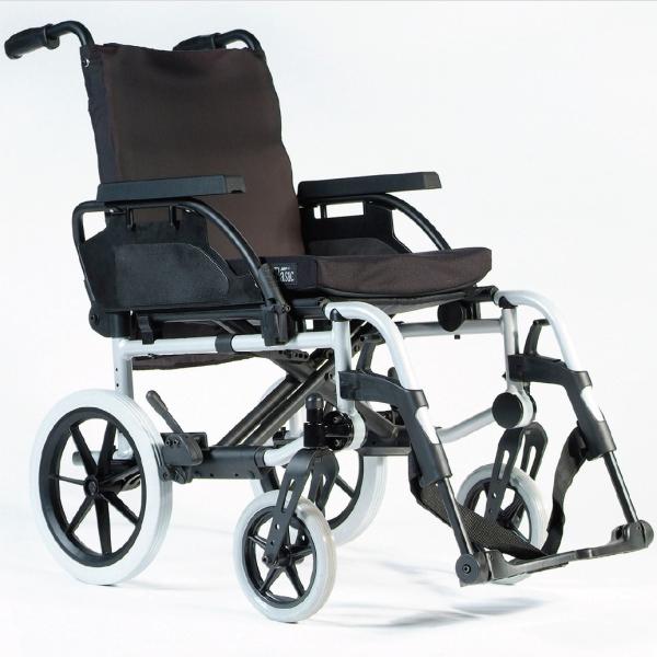 WHEELCHAIR BREEZY BASIX 46CM S/W W/TRANSIT WHEEL