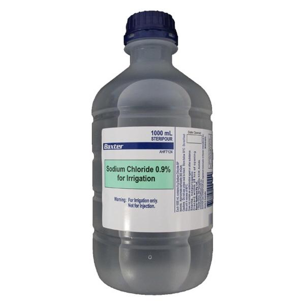 SODIUM CHLORIDE 0.9% 1000ML IRRIG POUR BOTTLE