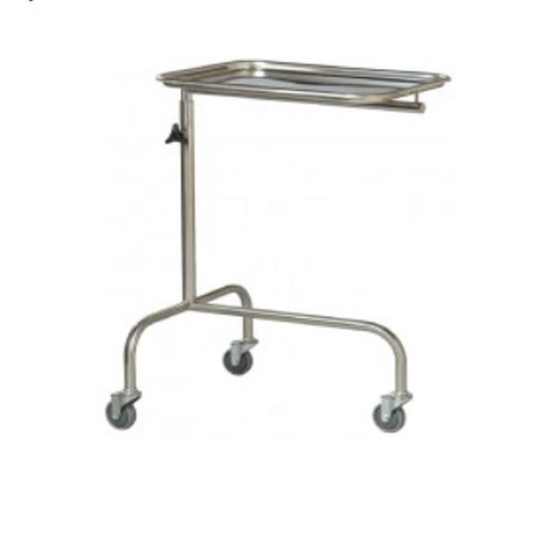 TROLLEY MAYO INSTRUMENT 56X41CM HEIGHT ADJUST