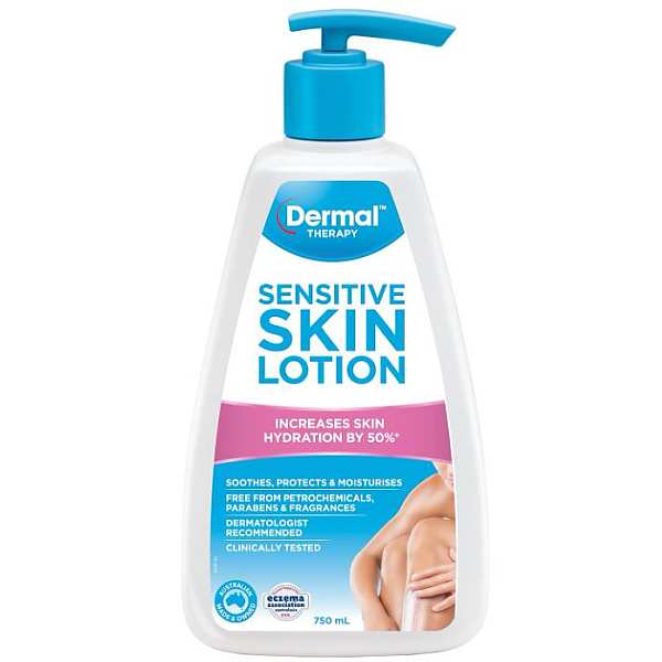 DERMAL THERAPY SENSITIVE SKIN LOTION 750ML