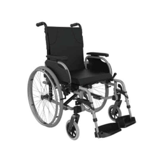 WHEELCHAIR EVOKE 2 50CM TRANSPORT APPROVED 140KG