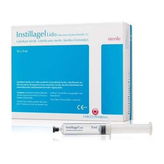 INSTILLAGEL LIDO GEL LIGNOCAINE 2% 11ML (10)