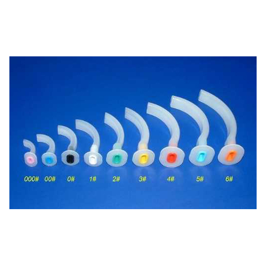 GUEDEL AIRWAY SIZE 1 STERILE DISPOSABLE WHITE