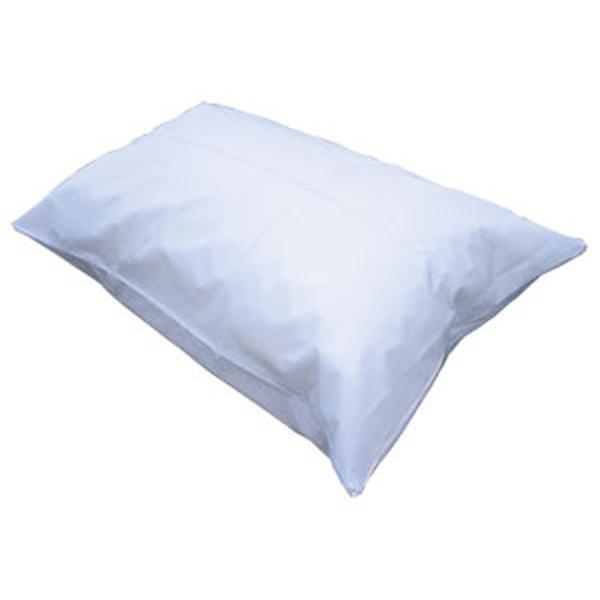 PILLOW COVER ZIP BLUE WATERPROOF PVC