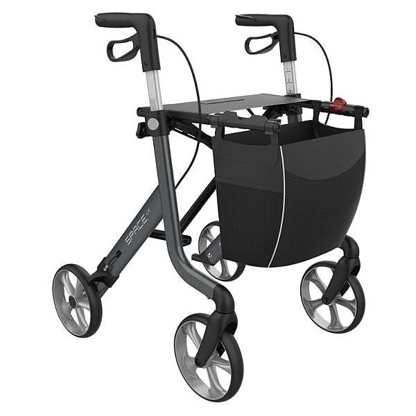 ROLLATOR SPACE LX ALUM. SOBER GREY LARGE