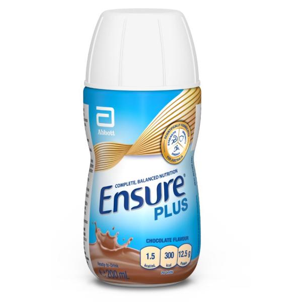 ENSURE PLUS CHOCOLATE RPB 200ML