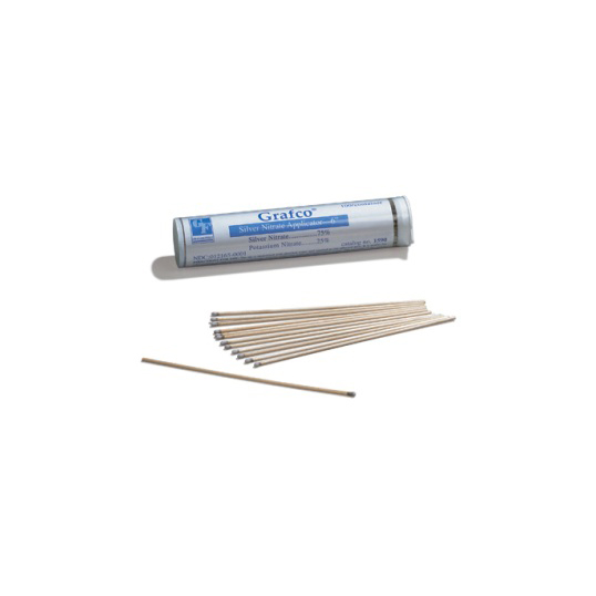 SILVER NITRATE APPLICATORS  100'S WOOD