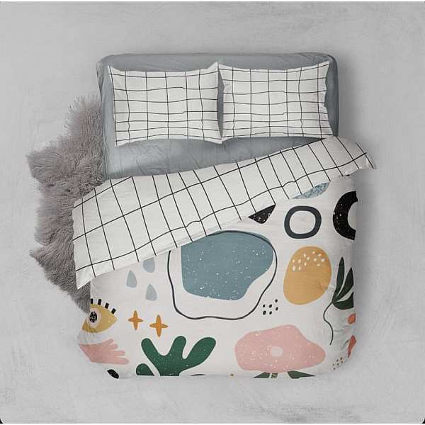 SD QUILT COVER SET KIDS K/SINGLE CHEEKY & WILD